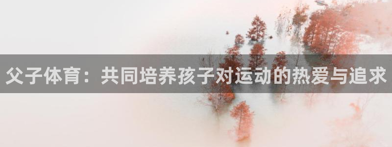 oety欧亿：父子体育：共同培养孩子对运动的热爱与追求